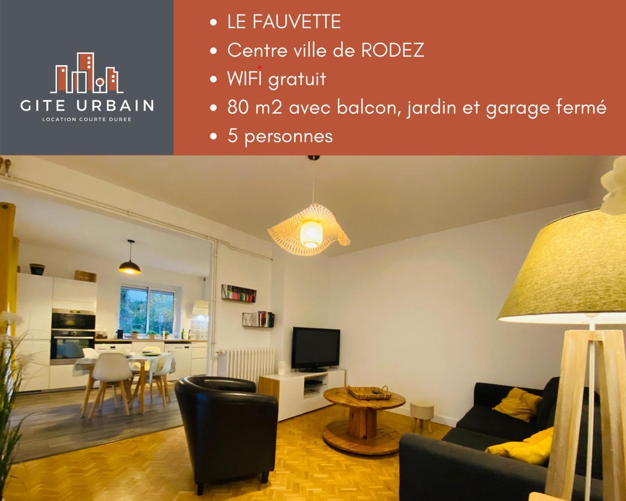 Le Fauvette Apartment Rodez Luaran gambar
